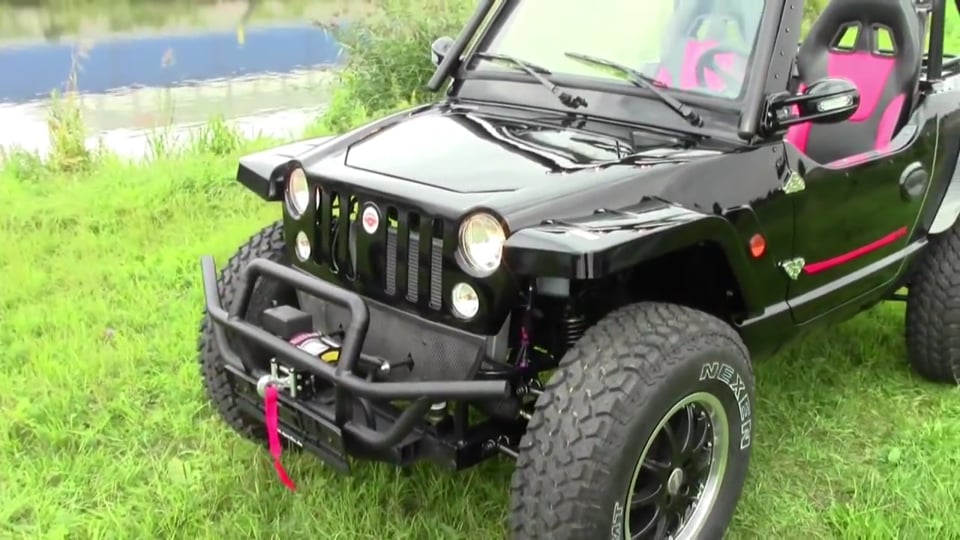 AGM Jimco Armin Schwarz X6 V8 Trophy Truck for Baja 1000 and SCORE 2012