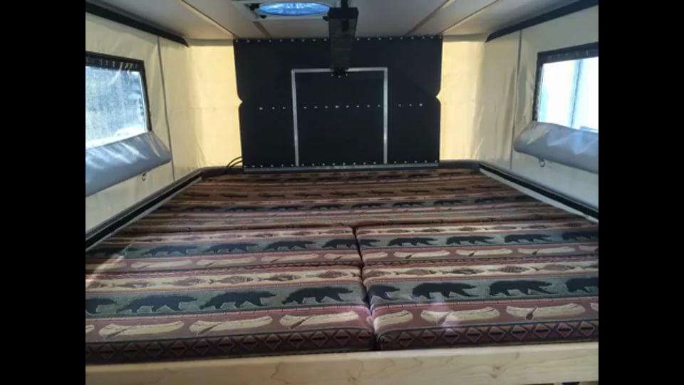 CAMPWERK "this is our Adventure" Zeltanhänger / Faltcaravan Economy