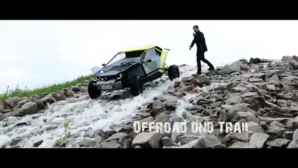 Mit dem Airstream 684 an der Küste in Kroatien