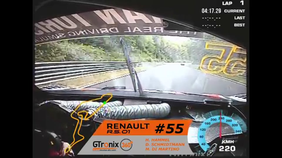 Streckenvorstellung Hockenheim Hafeneger-Renntrainings