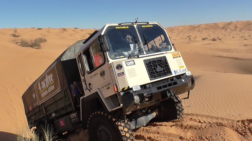 Rallye Dakar 2018 _ first test impressions on 4 wheels in the Desert... 