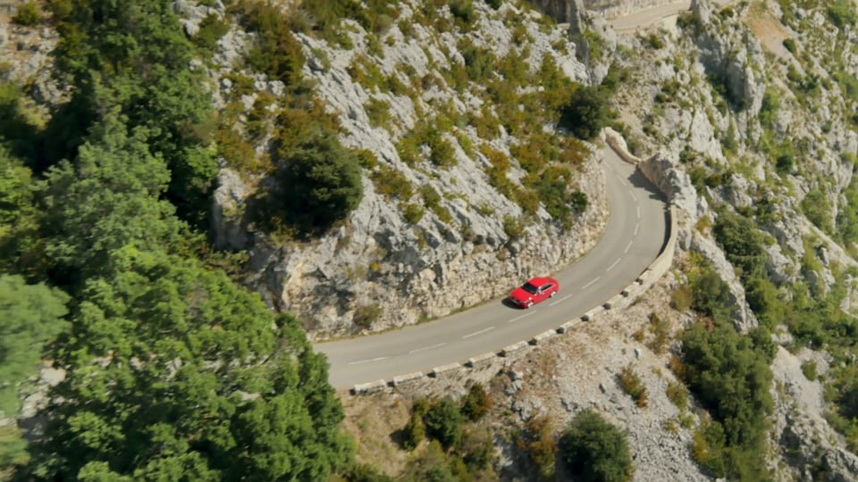 Renault 4CV von 1958 (Originalaufnahmen in Paris)