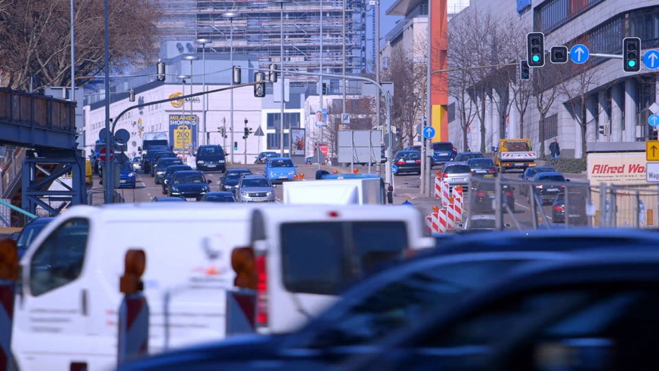 Animation Audi A6 Lichttechnologie