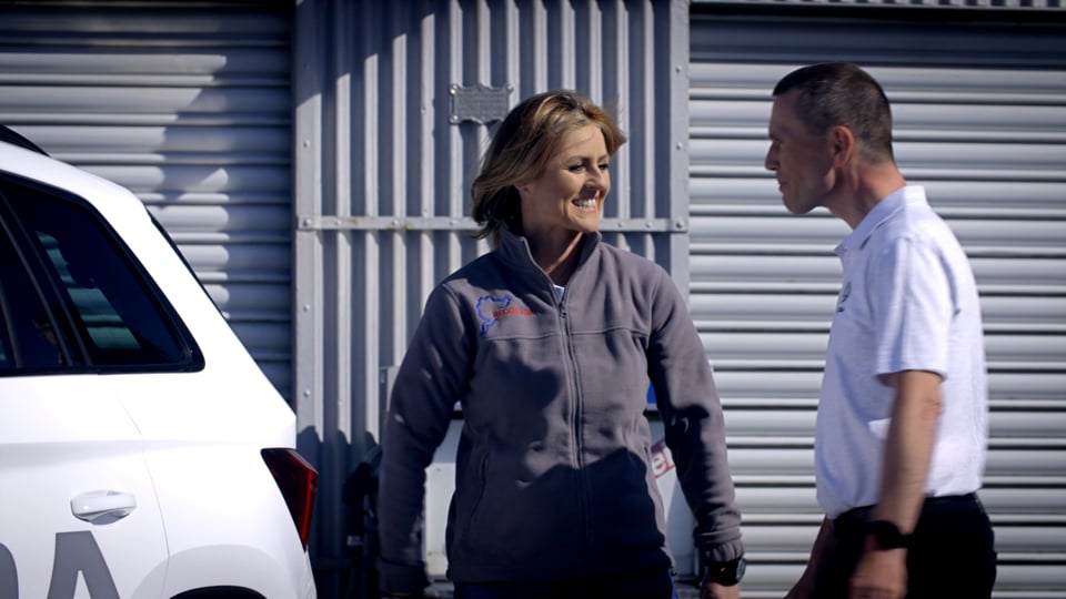  TopFit-Set im Einsatz bei der Spedition Fehrenkötter: Mit dem Fitnessstudio im Mercedes-Benz Actros auf Tour 