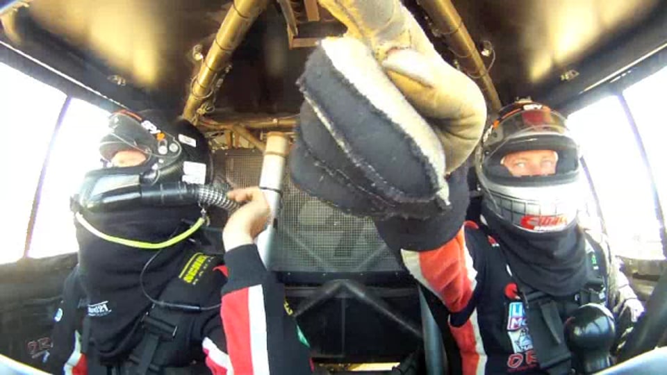 Weltrekordfahrt des MTM-Nokian Audi RS6 auf Eis